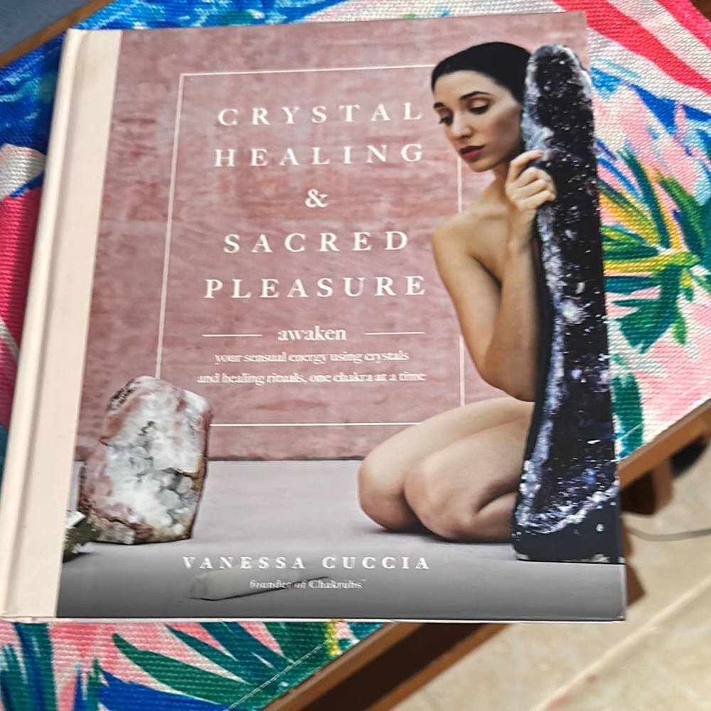 Crystal Healing & Sacred Pleasure Book new